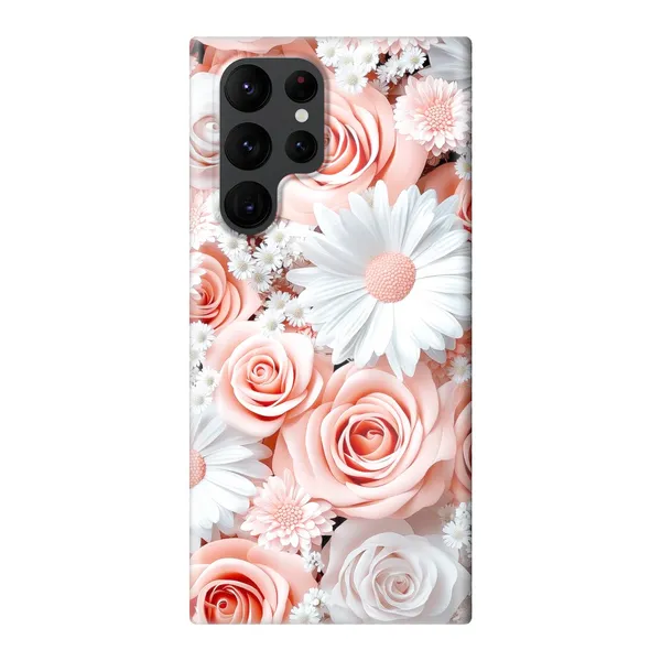 Blushing Petal Bloom Design Case