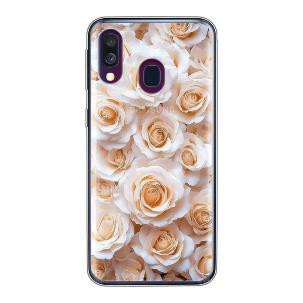 Cream Rose Garden Case