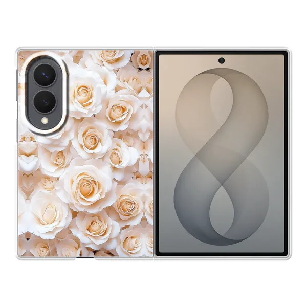 Cream Rose Garden Case