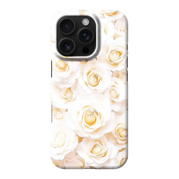 Cream Rose Garden Design Case