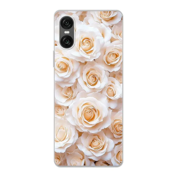Cream Rose Garden Case