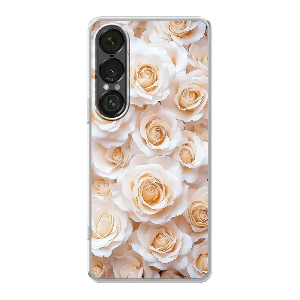 Cream Rose Garden Case