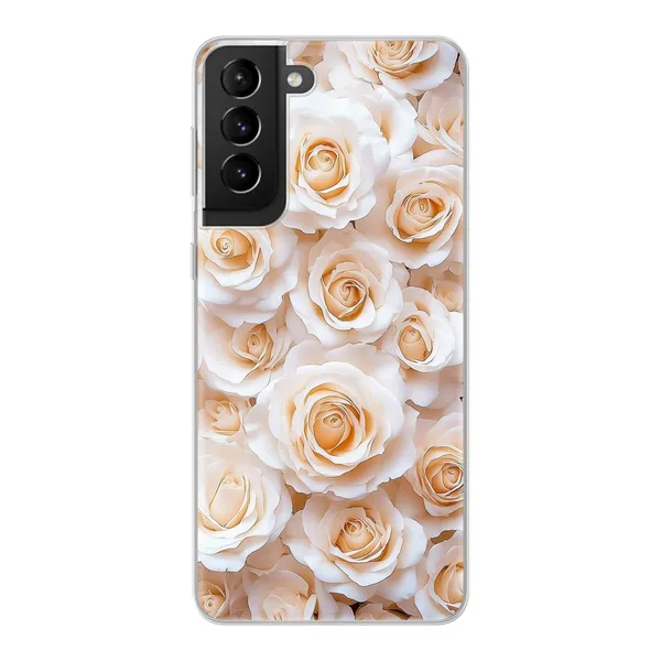 Cream Rose Garden Case