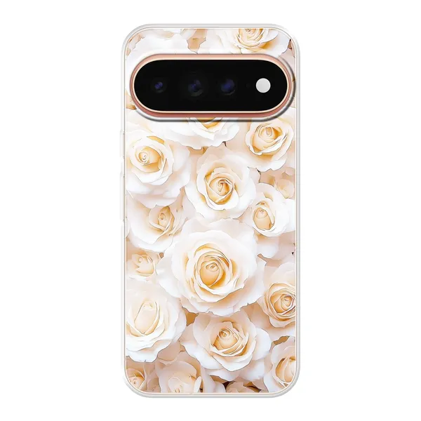 Cream Rose Garden Case