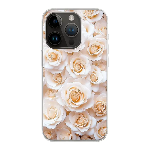 Cream Rose Garden Case