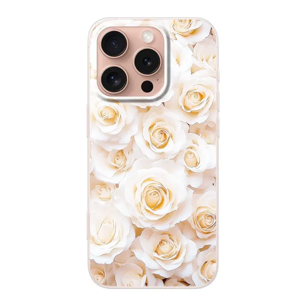 Cream Rose Garden Case