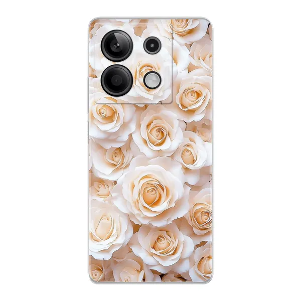Cream Rose Garden Case