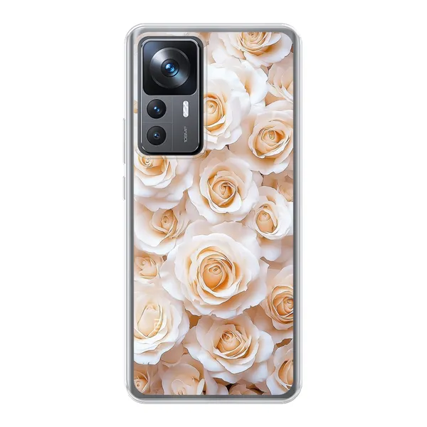 Cream Rose Garden Case