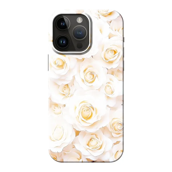 Cream Rose Garden Design Case