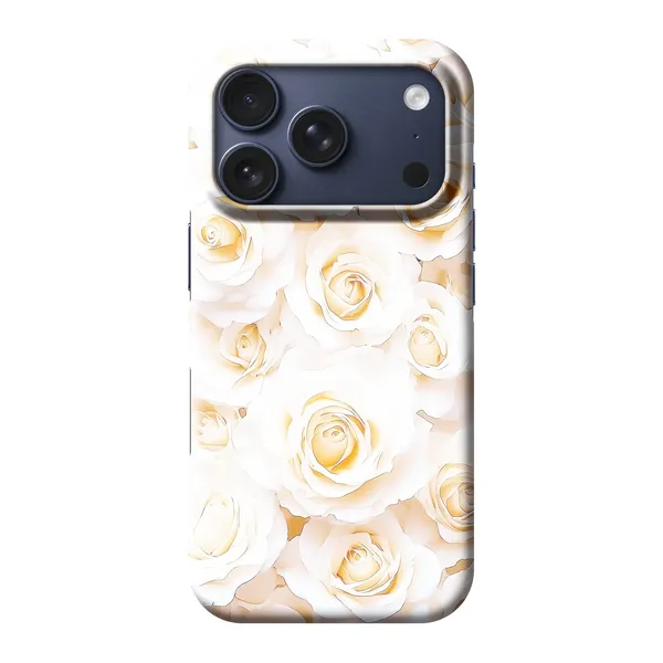 Cream Rose Garden Design Case