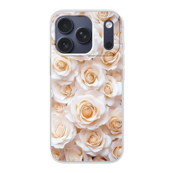 Cream Rose Garden Case