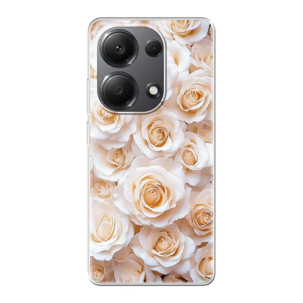 Cream Rose Garden Case