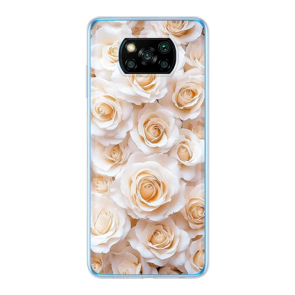 Cream Rose Garden Case