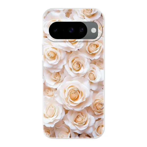 Cream Rose Garden Case