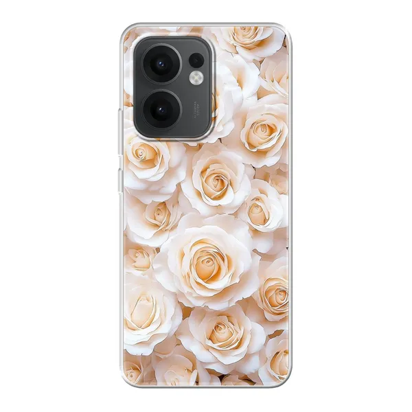 Cream Rose Garden Case