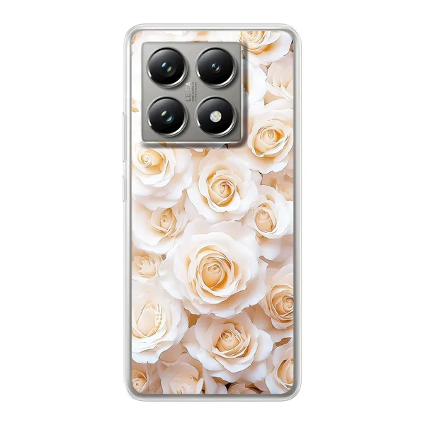 Cream Rose Garden Case