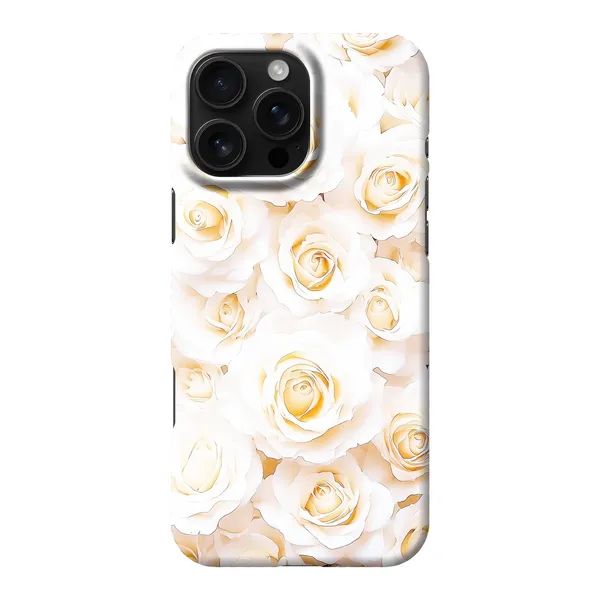 Cream Rose Garden Design Case