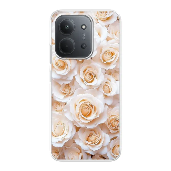 Cream Rose Garden Case