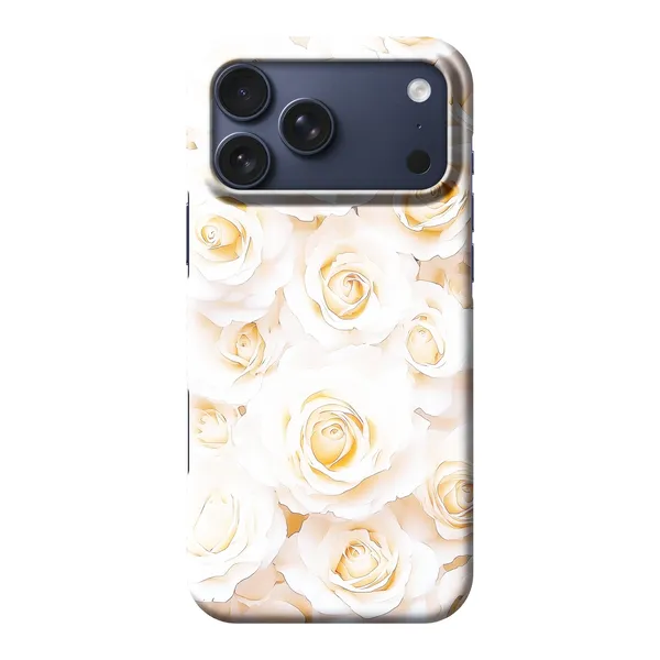 Cream Rose Garden Design Case