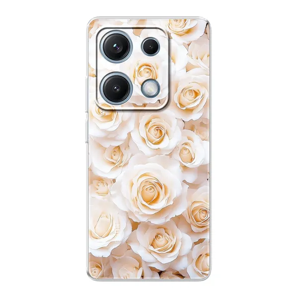 Cream Rose Garden Case