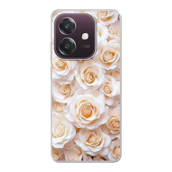 Cream Rose Garden Case