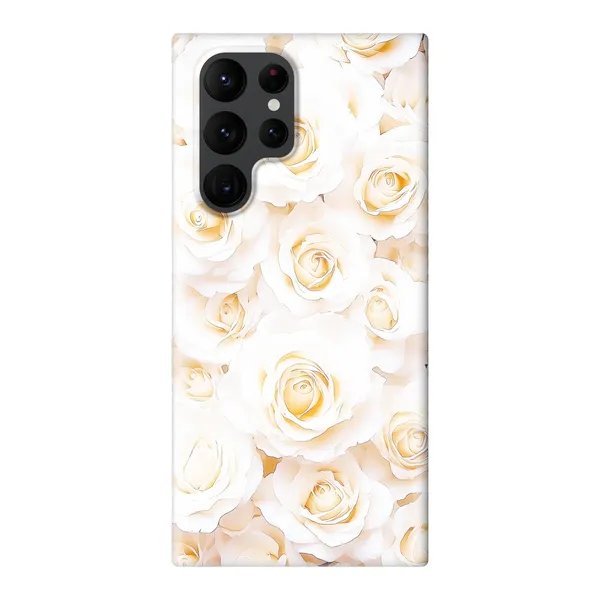 Cream Rose Garden Design Case