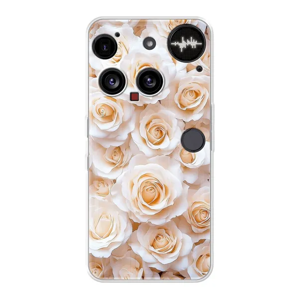 Cream Rose Garden Case