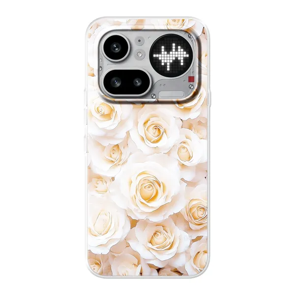 Cream Rose Garden Case