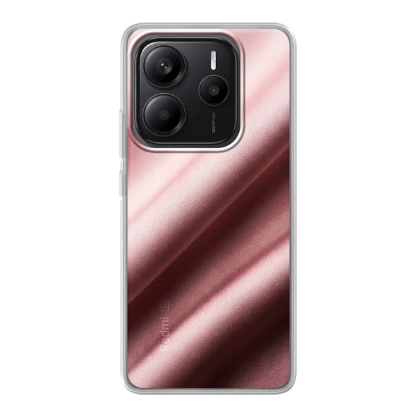 Blush Satin Drape Design case