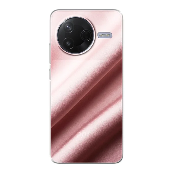 Blush Satin Drape Design case
