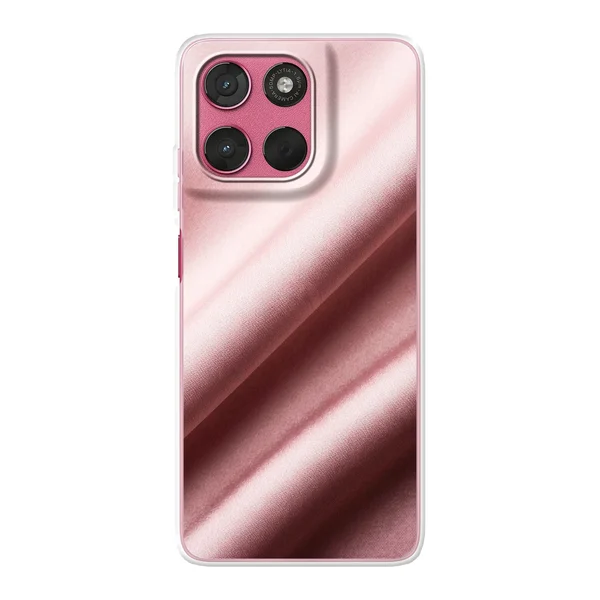 Blush Satin Drape Design case