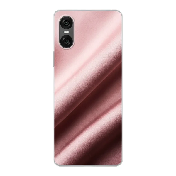 Blush Satin Drape Design case
