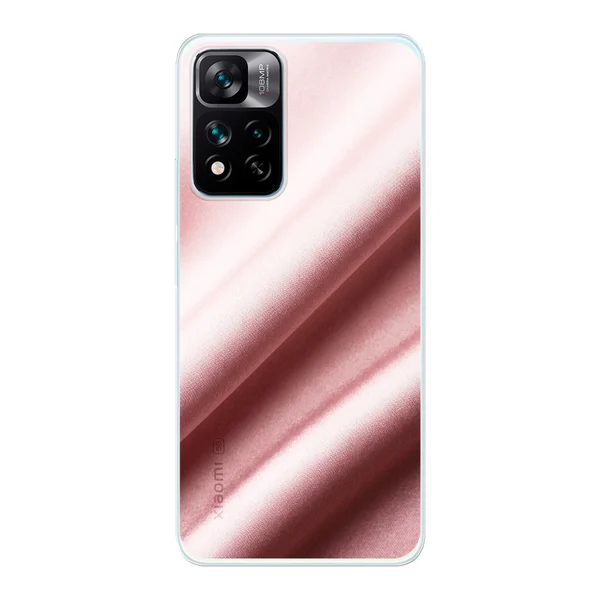 Blush Satin Drape Design case