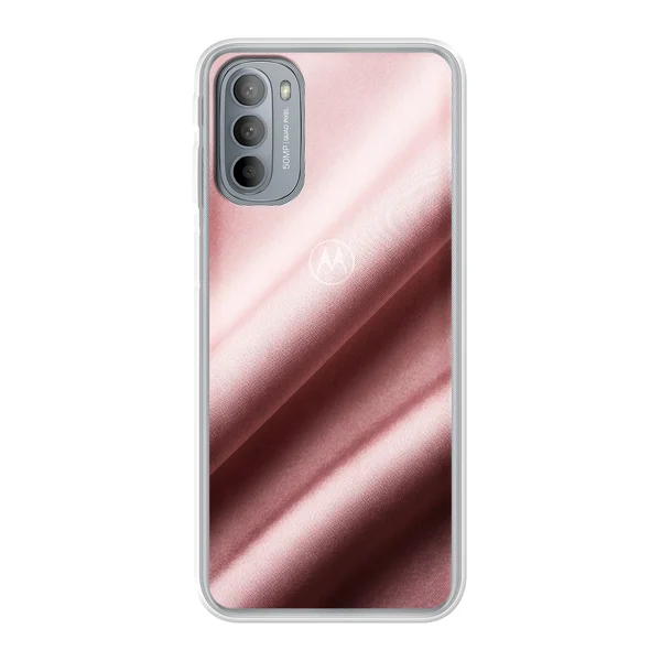 Blush Satin Drape Design case