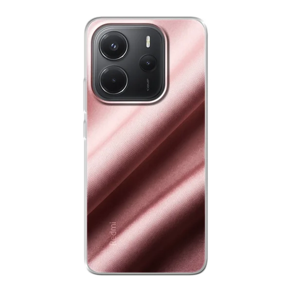 Blush Satin Drape Design case