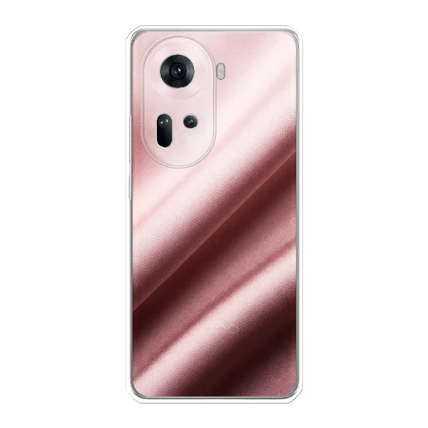 Blush Satin Drape Design case