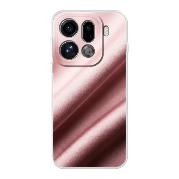 Blush Satin Drape Design case