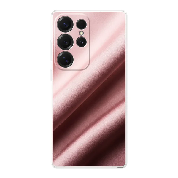 Blush Satin Drape Design case