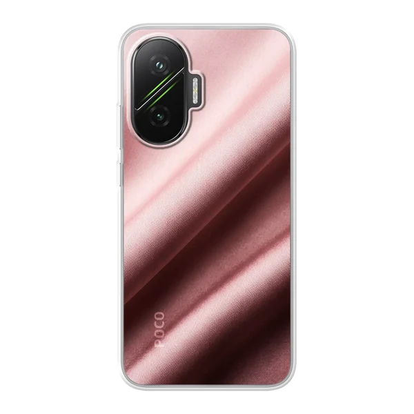 Blush Satin Drape Design case