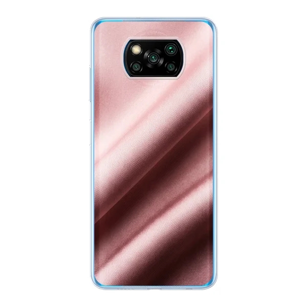 Blush Satin Drape Design case