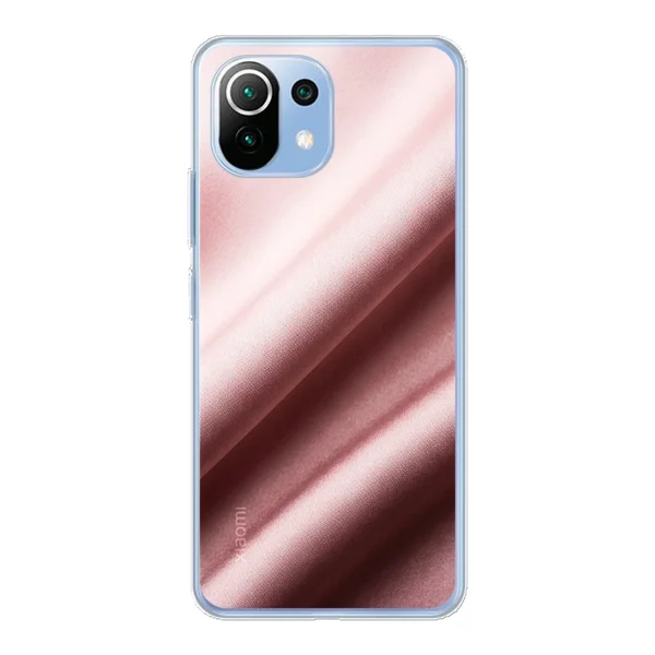 Blush Satin Drape Design case