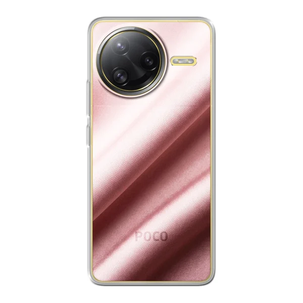 Blush Satin Drape Design case