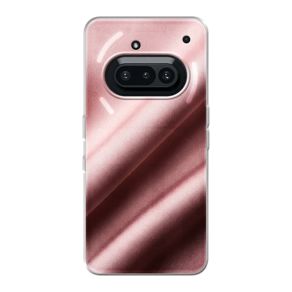 Blush Satin Drape Design case
