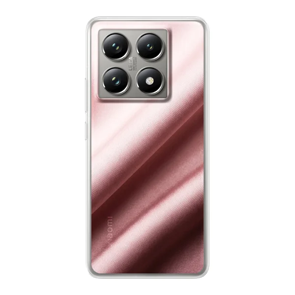 Blush Satin Drape Design case