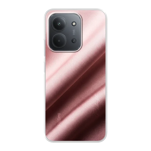 Blush Satin Drape Design case