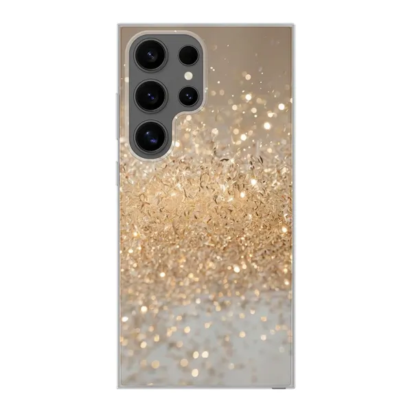 Radiant Gold Glitter Case