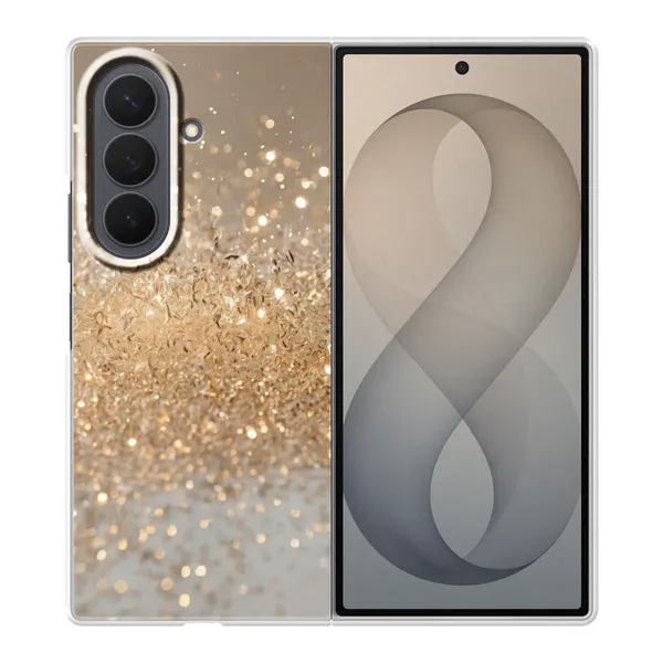Radiant Gold Glitter Case