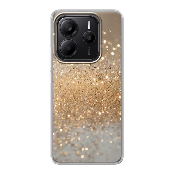Radiant Gold Glitter Case