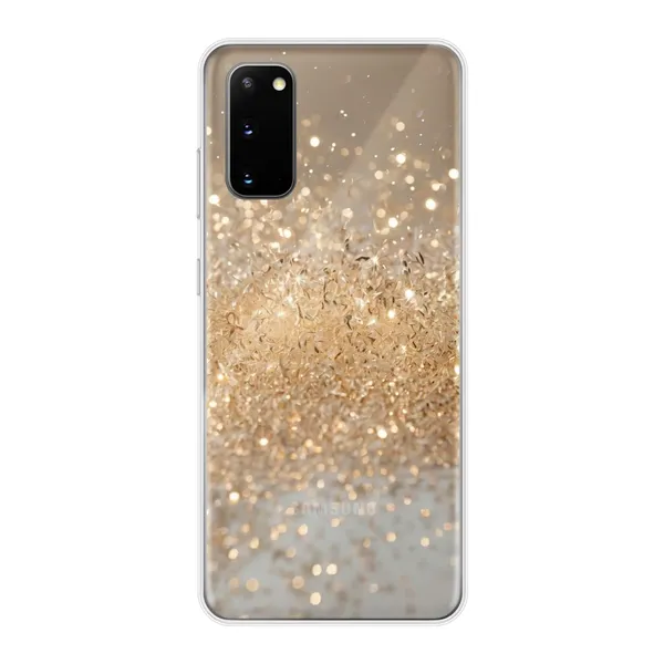 Radiant Gold Glitter Case