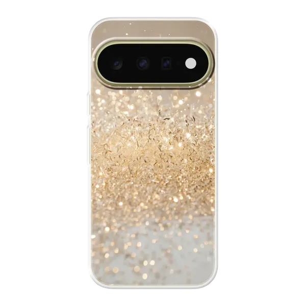 Radiant Gold Glitter Case